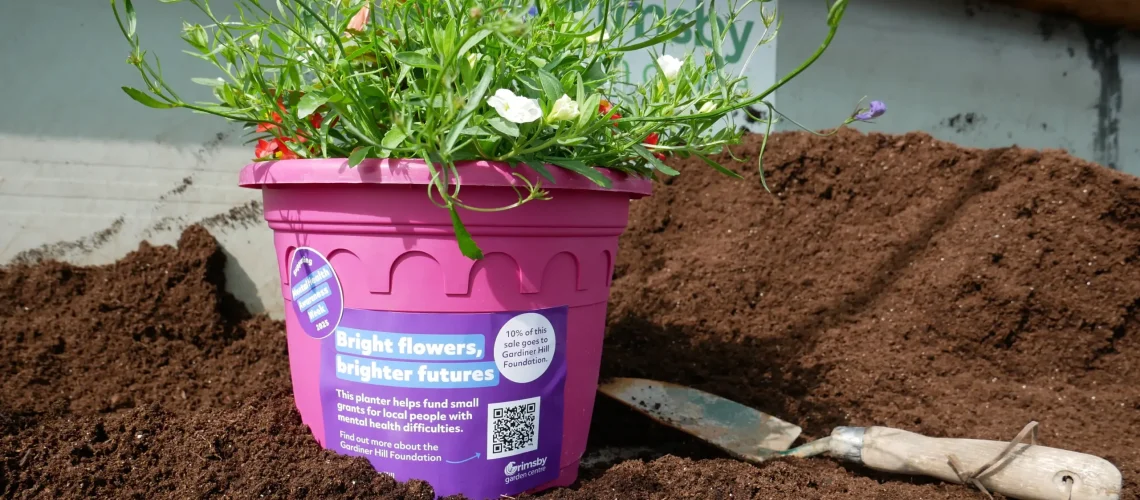 Mental Health Awareness Week planter