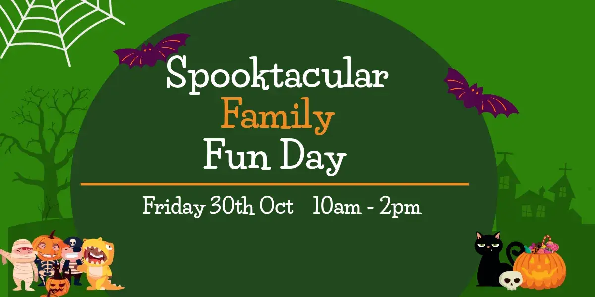 Halloween family fun day Grimsby Garden Centre 2026, Friday 30th October